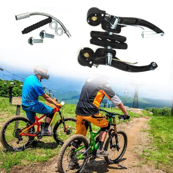 bike brakes aluminium alloy v-brake bicycle mountain curved rod washer complete set accessories
bike brakes aluminium alloy v-brake bicycle mountain curved rod washer complete set accessories