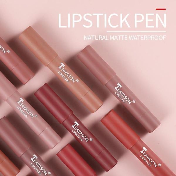 lip pencils 12 colors velvet matte lipsticks pencil waterproof lasting cup cosmetic long red non-stick tint pen stick z5c1
lip pencils 12 colors velvet matte lipsticks pencil waterproof lasting cup cosmetic long red non-stick tint pen stick z5c1