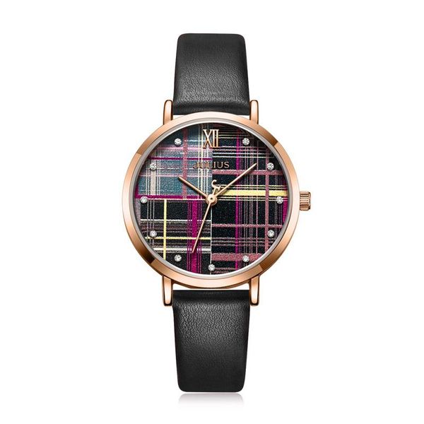 wristwatches julius women's pu leather lady watch japan quartz plastic buckle 3bar sport paper hardlex round box, Slivery;brown
wristwatches julius women's pu leather lady watch japan quartz plastic buckle 3bar sport paper hardlex round box, Slivery;brown