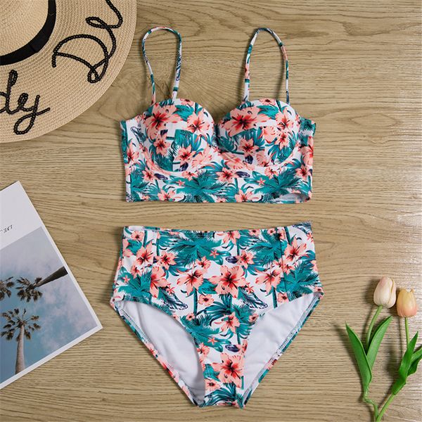 high waist bikini set 2021 biquini floral print swimwear women swimsuit summer bathing suit women halter biquini beach wear swim
high waist bikini set 2021 biquini floral print swimwear women swimsuit summer bathing suit women halter biquini beach wear swim