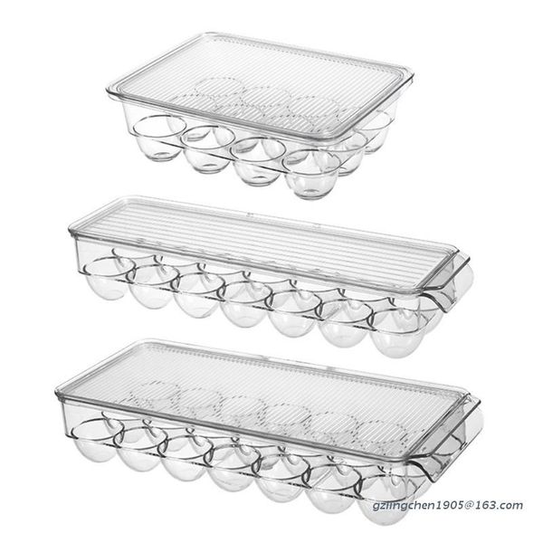 storage bottles & jars p8de transparent 12/14/21 grids refrigerator egg holder box with lid kitchen freshness separated food savers tray
storage bottles & jars p8de transparent 12/14/21 grids refrigerator egg holder box with lid kitchen freshness separated food savers tray
