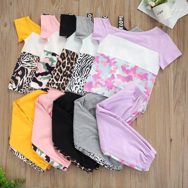clothing sets summer kids baby girls clothes set children tracksuits leopard short sleeve t-shirt & pant casual outfits 1-6y11, White
clothing sets summer kids baby girls clothes set children tracksuits leopard short sleeve t-shirt & pant casual outfits 1-6y11, White