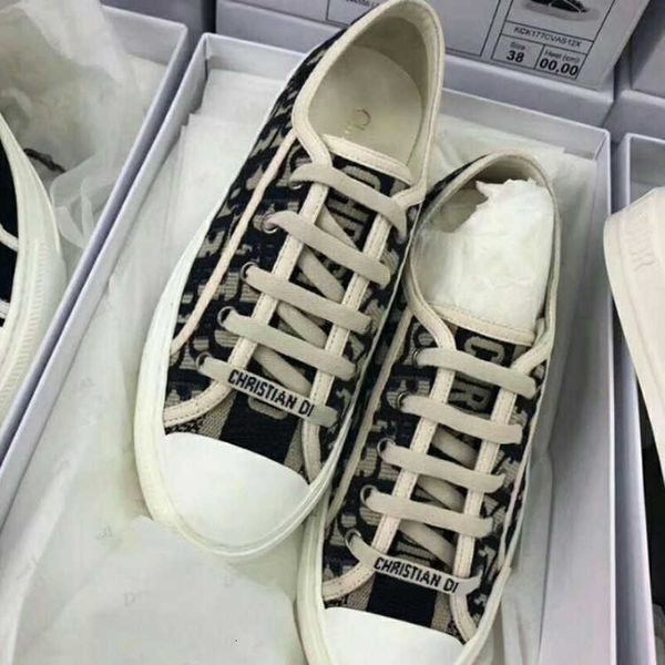 high version d family leather small white shoes women's 2021 spring blue board pattern embroidery casual sneakers soft sole, Black
high version d family leather small white shoes women's 2021 spring blue board pattern embroidery casual sneakers soft sole, Black