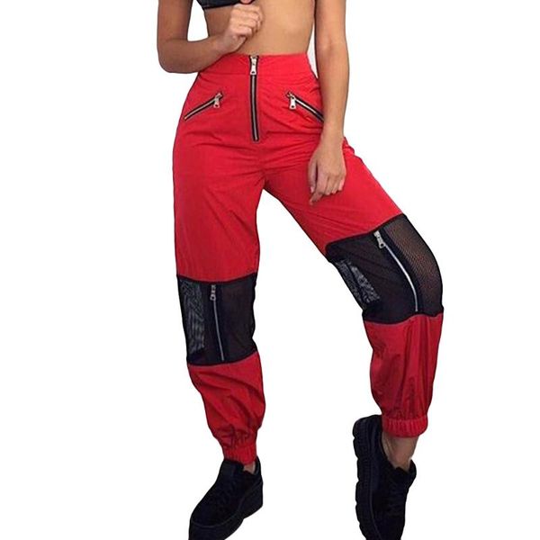 women's pants & capris fashion mesh zipper patchwork harem women high waist hollow out sweatpants sportswear ladies loose trousers stre, Black;white
women's pants & capris fashion mesh zipper patchwork harem women high waist hollow out sweatpants sportswear ladies loose trousers stre, Black;white