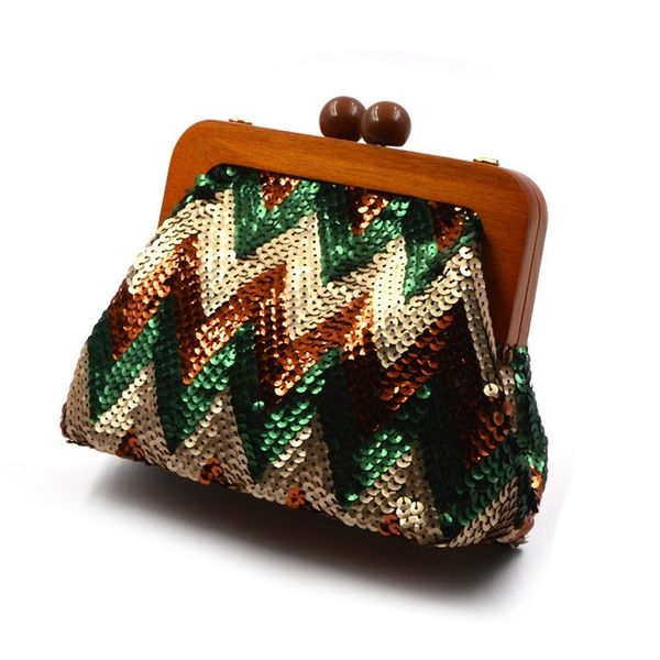 women evening bag wood clasp vintage sequined party clutch purse ladies chain shoulder bag small phone night handbag
women evening bag wood clasp vintage sequined party clutch purse ladies chain shoulder bag small phone night handbag