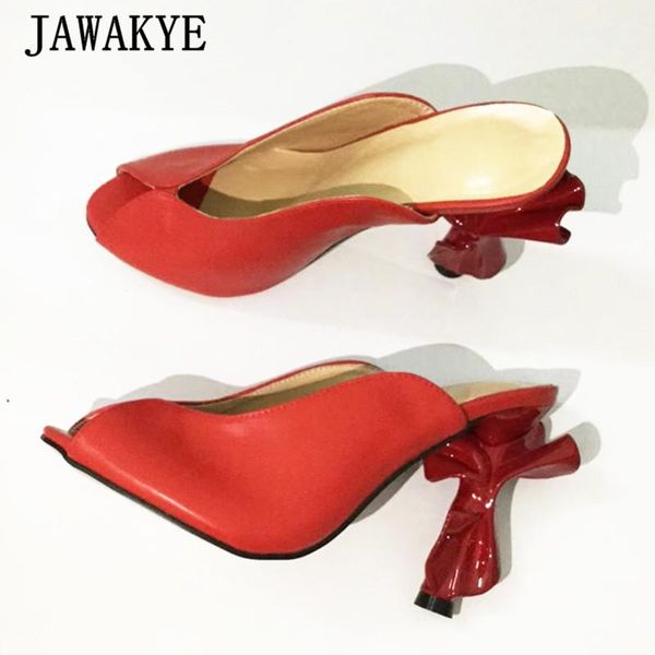 slippers red leather women peep toe strange high heels pumps summer runway party shoes fashion brand sandals woman, Black
slippers red leather women peep toe strange high heels pumps summer runway party shoes fashion brand sandals woman, Black