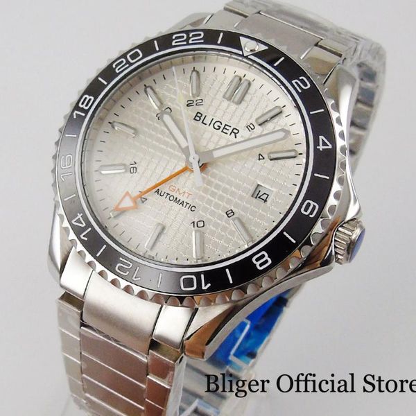 fashional automatic men wristwatch sapphire glass luxury polished case gmt hand rotating bezel insert wristwatches, Slivery;brown
fashional automatic men wristwatch sapphire glass luxury polished case gmt hand rotating bezel insert wristwatches, Slivery;brown