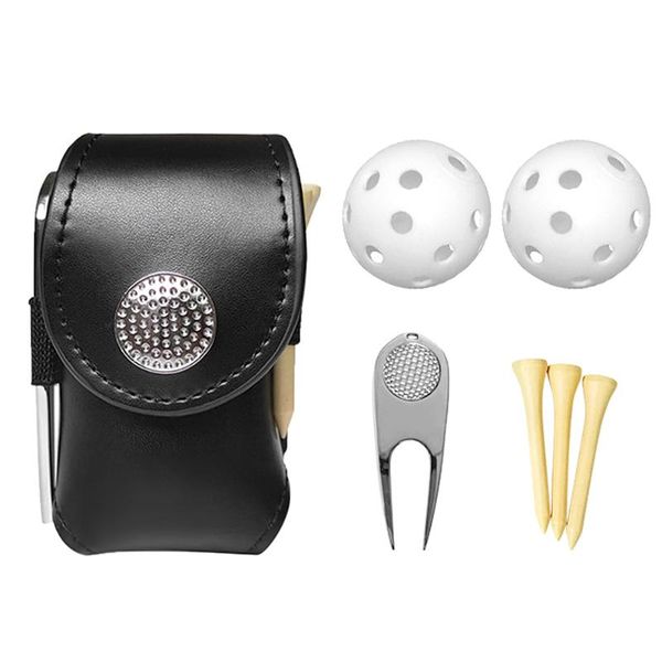 golf balls leather ball pouch bag mini pocket holder with 2 3 tees 1 divot repair tool set training
golf balls leather ball pouch bag mini pocket holder with 2 3 tees 1 divot repair tool set training