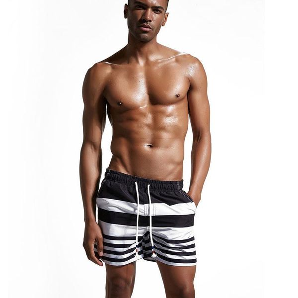 men's shorts 2021 summer beach pants casual loose stripe short trunks swimsuits comfortable soft swimwear man young guy boxer, White;black
men's shorts 2021 summer beach pants casual loose stripe short trunks swimsuits comfortable soft swimwear man young guy boxer, White;black