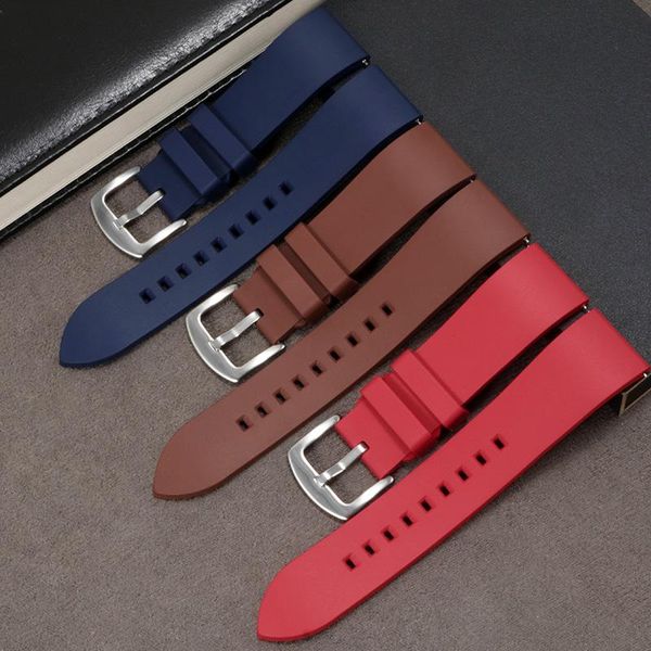 watch bands yopo 20mm 22mm 24mm fluorine rubber watchband black red blue strap with pin buckle for men's accessories, Black;brown
watch bands yopo 20mm 22mm 24mm fluorine rubber watchband black red blue strap with pin buckle for men's accessories, Black;brown