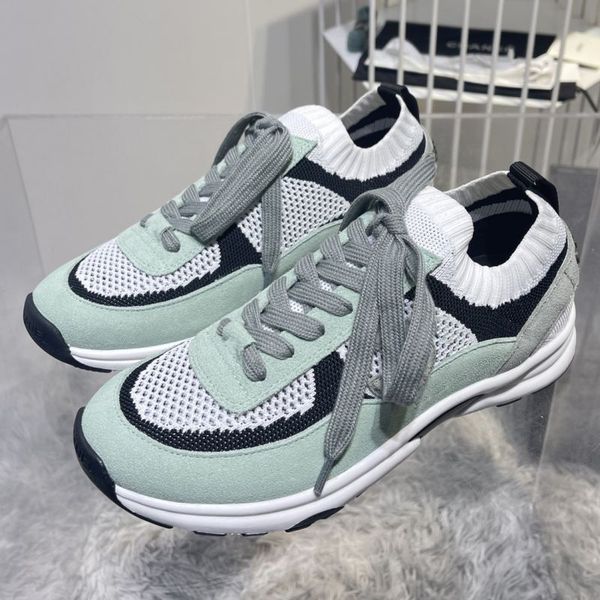 designer luxury women casual shoes knitting fabric suede effect calfskin sneakers early spring camellia series mixed fiber fashion quality, Black
designer luxury women casual shoes knitting fabric suede effect calfskin sneakers early spring camellia series mixed fiber fashion quality, Black