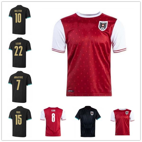 2021 2022 men kids kit austria away soccer jersey 21 22 home youth child grbic alaba sabitzer grillitsch kalajdzic baumgarther schlager foot, Black;yellow
2021 2022 men kids kit austria away soccer jersey 21 22 home youth child grbic alaba sabitzer grillitsch kalajdzic baumgarther schlager foot, Black;yellow