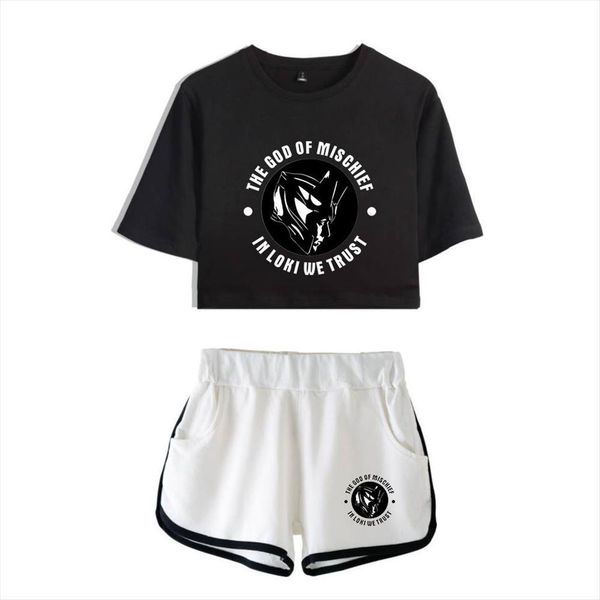 loki shorts suit two women tracksuits piece summer fashion shirt and kpop trend casual clothes, Gray
loki shorts suit two women tracksuits piece summer fashion shirt and kpop trend casual clothes, Gray