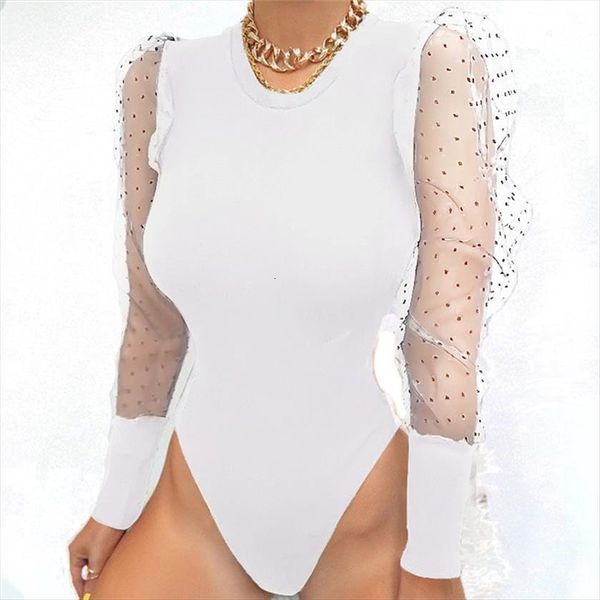 polka dots puff sleeve patchwork womens jumpsuit bodysuit skinny long shirt winter fashion body, Black;white
polka dots puff sleeve patchwork womens jumpsuit bodysuit skinny long shirt winter fashion body, Black;white