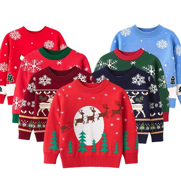 pullover boys girls ugly christmas sweater kids holiday outfits flying reindeer santa claus sweatshirt children cozy xmas party clothes, Blue
pullover boys girls ugly christmas sweater kids holiday outfits flying reindeer santa claus sweatshirt children cozy xmas party clothes, Blue