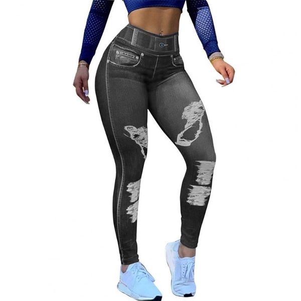women's jeans plus size elastic slim high waist pencil pants faux denim solid color autumn winter scratched for female, Blue
women's jeans plus size elastic slim high waist pencil pants faux denim solid color autumn winter scratched for female, Blue
