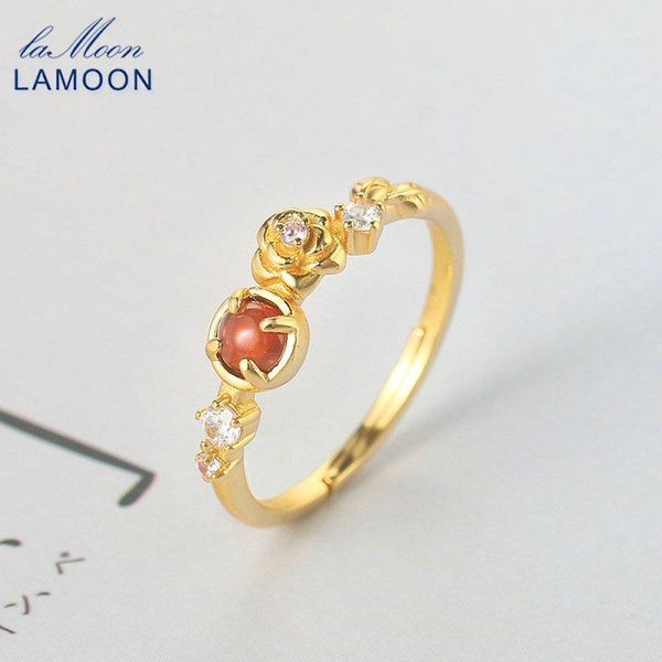 cluster rings lamoon 925 sterling silver ring for women natural garnet rose flower wedding 14k gold plated fine jewelry wholesale lmri1081, Golden;silver
cluster rings lamoon 925 sterling silver ring for women natural garnet rose flower wedding 14k gold plated fine jewelry wholesale lmri1081, Golden;silver