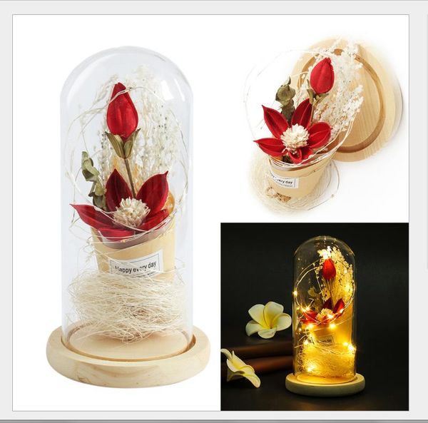 decorative flowers & wreaths led light night micro landscape decoration wood lily eternal flower gift mother's day glass cover artifici
decorative flowers & wreaths led light night micro landscape decoration wood lily eternal flower gift mother's day glass cover artifici