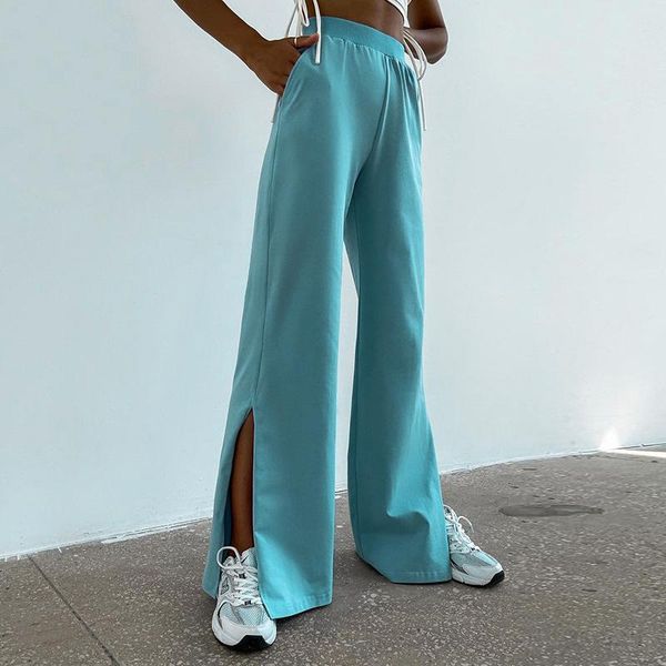 women's pants & capris loose drape slimming fashion street slit sweatpants blue 2021 autumn winter high waist straight wide leg, Black;white
women's pants & capris loose drape slimming fashion street slit sweatpants blue 2021 autumn winter high waist straight wide leg, Black;white