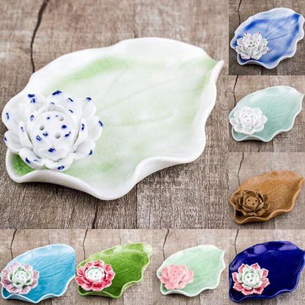 fragrance lamps ceramic lotus incense holder leaf stick base aroma candle burner handmade china crafts art home decor
fragrance lamps ceramic lotus incense holder leaf stick base aroma candle burner handmade china crafts art home decor