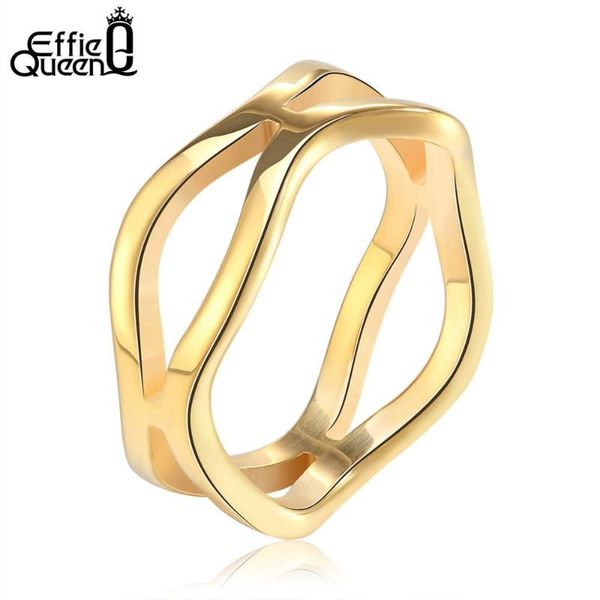 cluster rings effie queen twisted design stainless steel 3 colors finger men women fancy accessories jewelry ir25, Golden;silver
cluster rings effie queen twisted design stainless steel 3 colors finger men women fancy accessories jewelry ir25, Golden;silver