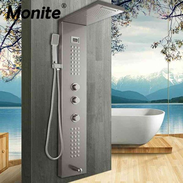 bathroom shower sets nickel brush column massage jets brudshed gold rainfall head w/ hand sprayer set faucet wk22
bathroom shower sets nickel brush column massage jets brudshed gold rainfall head w/ hand sprayer set faucet wk22