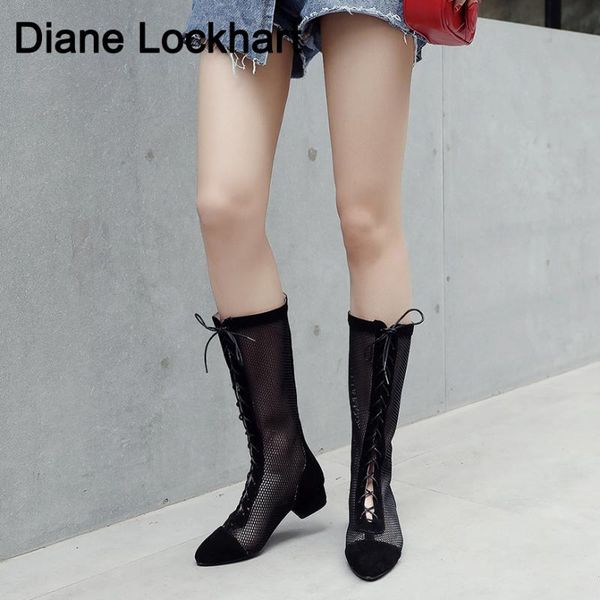 boots autumn fashion hollow out female flock outdoor lady spring shoes lace-up motorcycle women pointed cool summer, Black 
boots autumn fashion hollow out female flock outdoor lady spring shoes lace-up motorcycle women pointed cool summer, Black