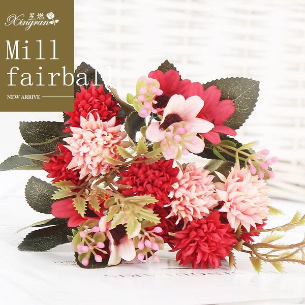 5pcs single bottle artificial flower mill fairy ball table living room bedroom home decoration bouquet decorative flowers & wreaths
5pcs single bottle artificial flower mill fairy ball table living room bedroom home decoration bouquet decorative flowers & wreaths