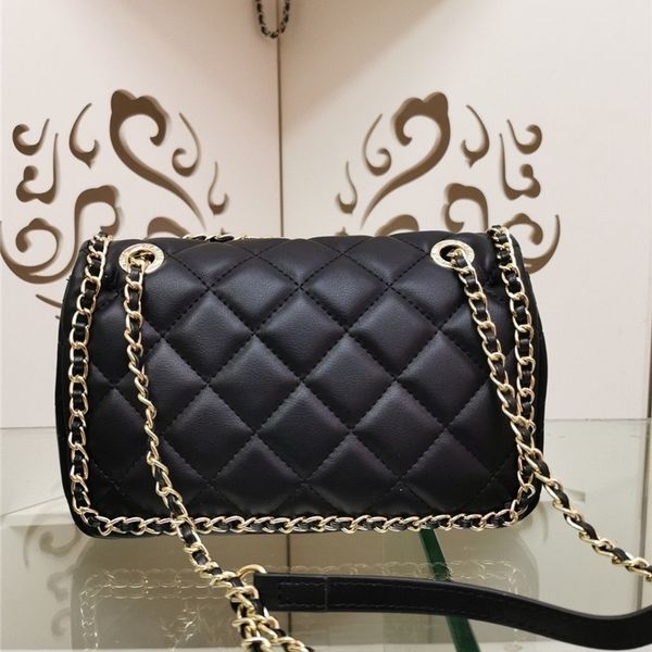 2020 luxurys designers bags high-quality women's fashion chain wallet messenger bag handbag passageway channel women bags crossbody bag, Black
2020 luxurys designers bags high-quality women's fashion chain wallet messenger bag handbag passageway channel women bags crossbody bag, Black