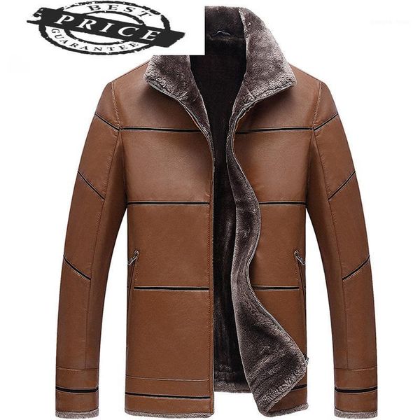 men's fur & faux leather winter coat velvet thick men jacket pu m-9xl 29274, Black
men's fur & faux leather winter coat velvet thick men jacket pu m-9xl 29274, Black