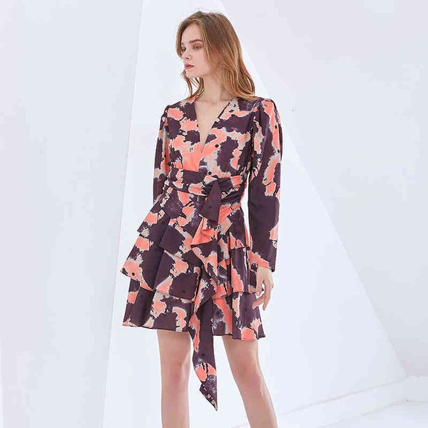 dresses vintage patchwork ruffle female v neck long sleeve print hit color mini spring es for women fashionable, Black;gray
dresses vintage patchwork ruffle female v neck long sleeve print hit color mini spring es for women fashionable, Black;gray