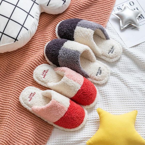 winter cotton shoes female mixed colors plush warm couples slippers ins thick bottom furry bedroom dormitory women home, Black
winter cotton shoes female mixed colors plush warm couples slippers ins thick bottom furry bedroom dormitory women home, Black
