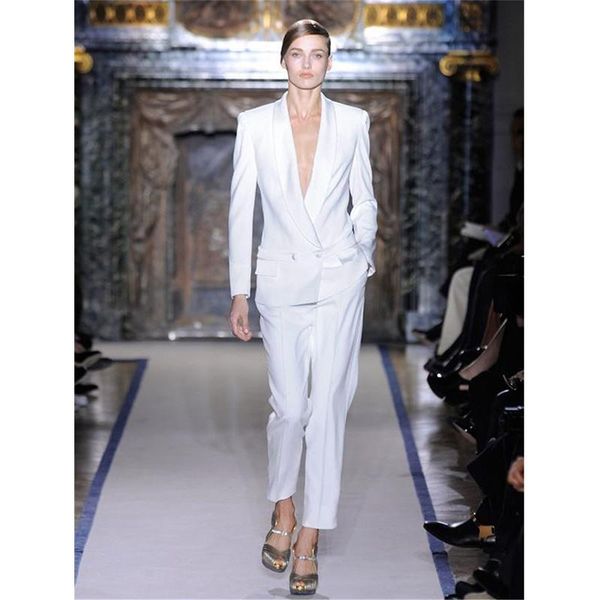 women's suits & blazers custom white trouser suit double breasted women business formal office work 2 piece blazer set lady, White;black
women's suits & blazers custom white trouser suit double breasted women business formal office work 2 piece blazer set lady, White;black