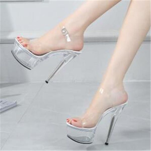 summer women high heels 15cm model catwalk sandals woman transparent crystal shoes big size 34-43 thin heel wedding, Black
summer women high heels 15cm model catwalk sandals woman transparent crystal shoes big size 34-43 thin heel wedding, Black