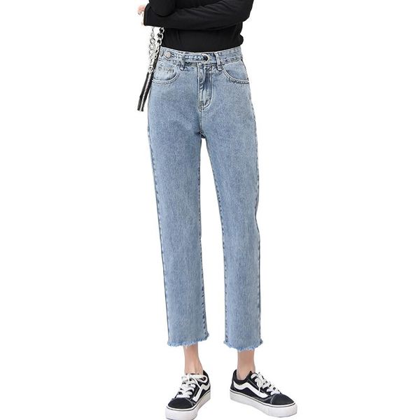 women's jeans black/blue female loose straight pants denim trousers high waist office lady ankle pockets slim fit streetwear
women's jeans black/blue female loose straight pants denim trousers high waist office lady ankle pockets slim fit streetwear