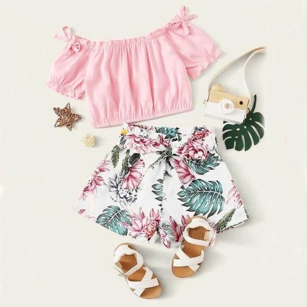 clothing sets kids clothes girls 1-6y toddler baby bow ruffle t shirt floral shorts outfits set casual for, White
clothing sets kids clothes girls 1-6y toddler baby bow ruffle t shirt floral shorts outfits set casual for, White