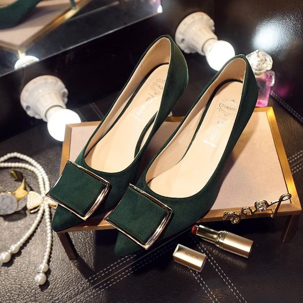 dress shoes 2021 fashion metal buckle pointed hollow elegant high heels wild shallow mouth comfortable heels., Black
dress shoes 2021 fashion metal buckle pointed hollow elegant high heels wild shallow mouth comfortable heels., Black