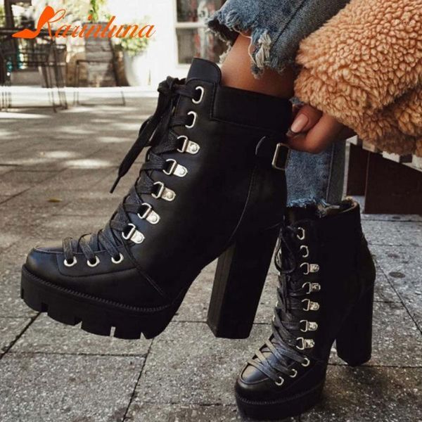 boots 2021 arrivals fashion brand shoes women ins shoelace platform spike high heels buckle straps ankel1, Black
boots 2021 arrivals fashion brand shoes women ins shoelace platform spike high heels buckle straps ankel1, Black