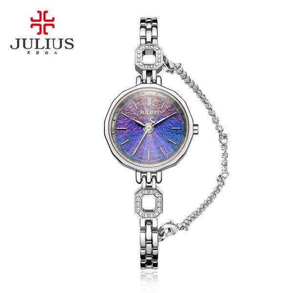 wristwatches julius lady women's watch japan quartz fashion hour clock stainless steel chain bracelet girl valentine birthday gift, Slivery;brown
wristwatches julius lady women's watch japan quartz fashion hour clock stainless steel chain bracelet girl valentine birthday gift, Slivery;brown