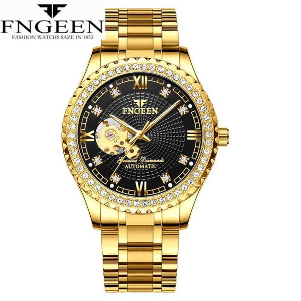 wristwatches relogio masculino fngeen series men watch automatic mechanical watches luxury stainless steel male clock montre homme saat, Slivery;brown
wristwatches relogio masculino fngeen series men watch automatic mechanical watches luxury stainless steel male clock montre homme saat, Slivery;brown