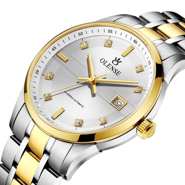 wristwatches olense japanese movement men watches sapphire mirror rhinestone dial luxury man business dress waterproof watch relogio, Slivery;brown
wristwatches olense japanese movement men watches sapphire mirror rhinestone dial luxury man business dress waterproof watch relogio, Slivery;brown