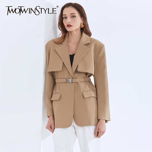 black patchwork blazer for women notched long sleeve high waist tunic blazers female fall fashion clothing 210524, White;black
black patchwork blazer for women notched long sleeve high waist tunic blazers female fall fashion clothing 210524, White;black