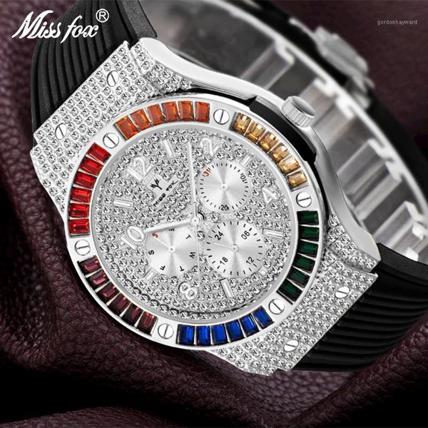 wristwatches missfox rubber strap watch men quartz man stainless steel relogio masculino for, Slivery;brown
wristwatches missfox rubber strap watch men quartz man stainless steel relogio masculino for, Slivery;brown