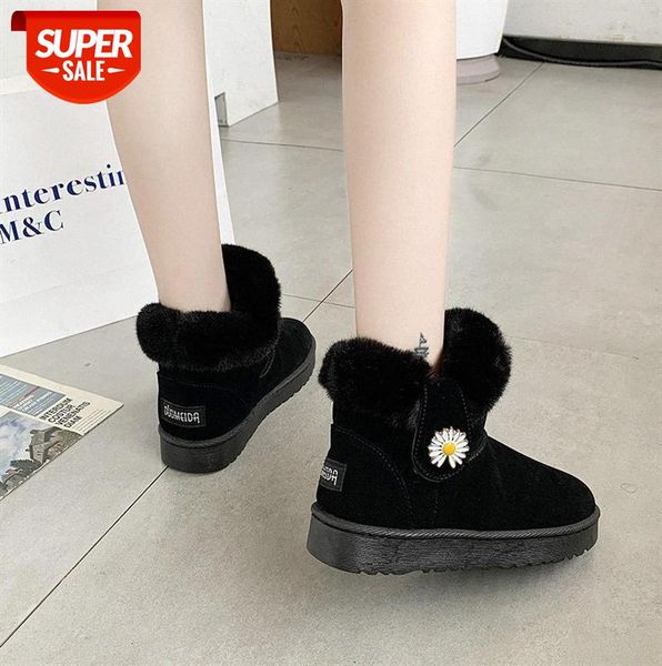 snow boots korean style small chrysanthemum cotton plus velvet thickened flat sleeve women's shoes #qy5f, Black
snow boots korean style small chrysanthemum cotton plus velvet thickened flat sleeve women's shoes #qy5f, Black