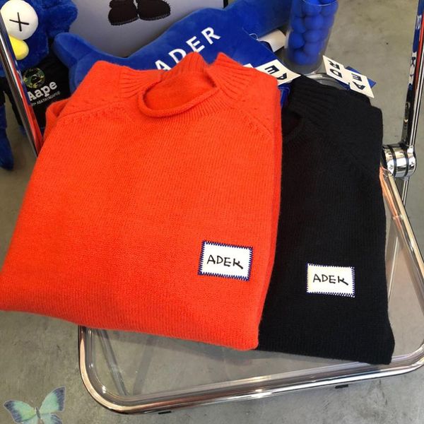 men's sweaters postal tag ader error sweater red black men women simple pullovers adererror, White;black
men's sweaters postal tag ader error sweater red black men women simple pullovers adererror, White;black