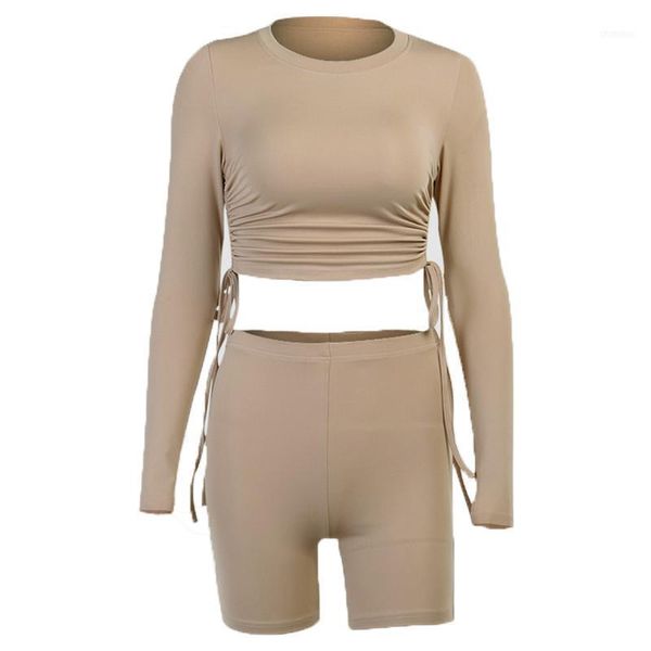 fanco women 2 piece set side drawstring sports stitching shorts 2021 female autumn fashion street t-shirt suit and short1, White
fanco women 2 piece set side drawstring sports stitching shorts 2021 female autumn fashion street t-shirt suit and short1, White