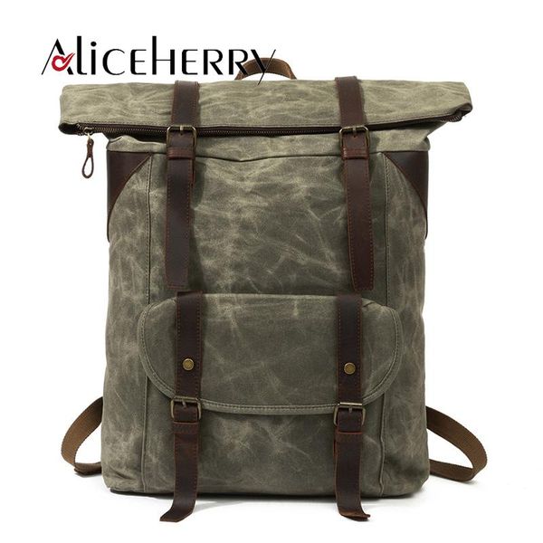 backpack men lapvintage leather canvas multifunction rucksack women waterproof large capacity travel shoulder
backpack men lapvintage leather canvas multifunction rucksack women waterproof large capacity travel shoulder