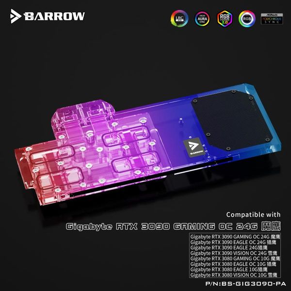 barrow gpu cooler pc water cooling video block for gigabyte 3090 gaming oc aurora lrc2.0 bs-gig3090-pa fans & coolings
barrow gpu cooler pc water cooling video block for gigabyte 3090 gaming oc aurora lrc2.0 bs-gig3090-pa fans & coolings