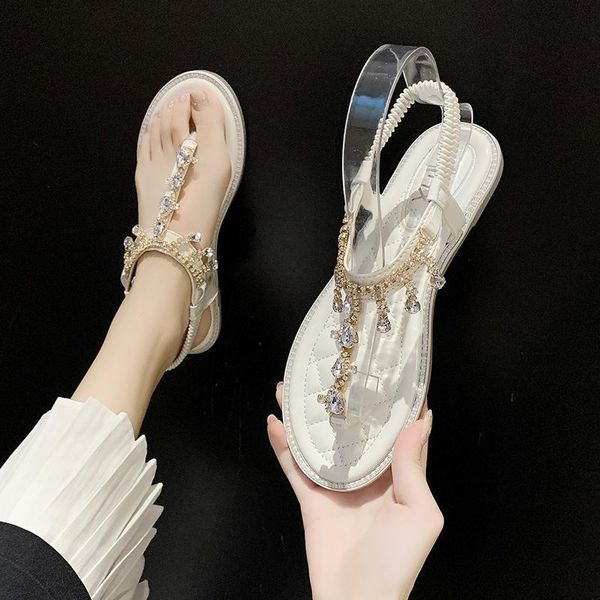 sandals wedding bridal for beach flats women designer t strap flip flops summer soft sole crystal diamond, Black
sandals wedding bridal for beach flats women designer t strap flip flops summer soft sole crystal diamond, Black
