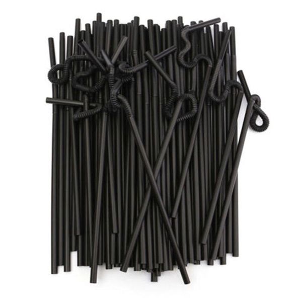 drinking straws vip 100pcs/21*0.6cm black cocktail bendy plastic drink for beverages party event
drinking straws vip 100pcs/21*0.6cm black cocktail bendy plastic drink for beverages party event